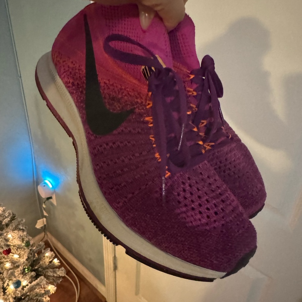 Nike Women's Vibrant Purple Athletic Shoes